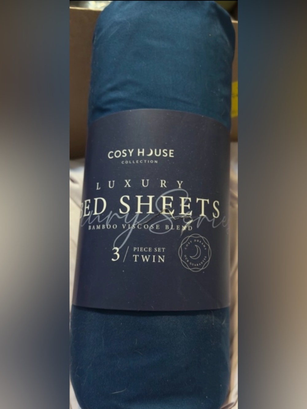 Reserved Listing S_Covert Cosy House Luxury Twin Size Bed Sheets 2 Colors NWT